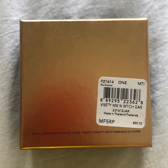 Coach Earring Set - Picture 4 of 4